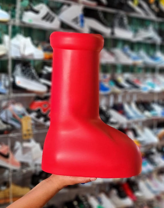 MSCHF RED BOOTS ASTROBOY