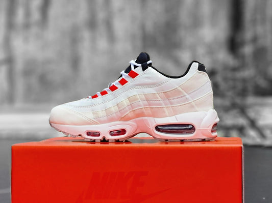 NKE AIRMAX 95 LIGH BONE HABANERO RED