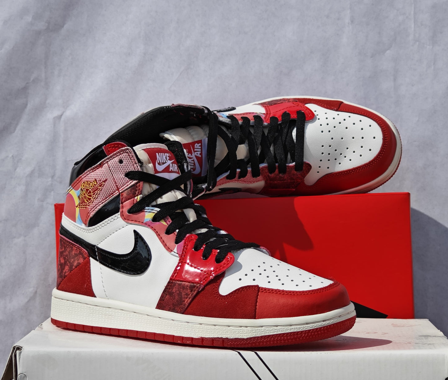 JRDN RETRO 1 MULTIVERSO SPIDERMAN RED