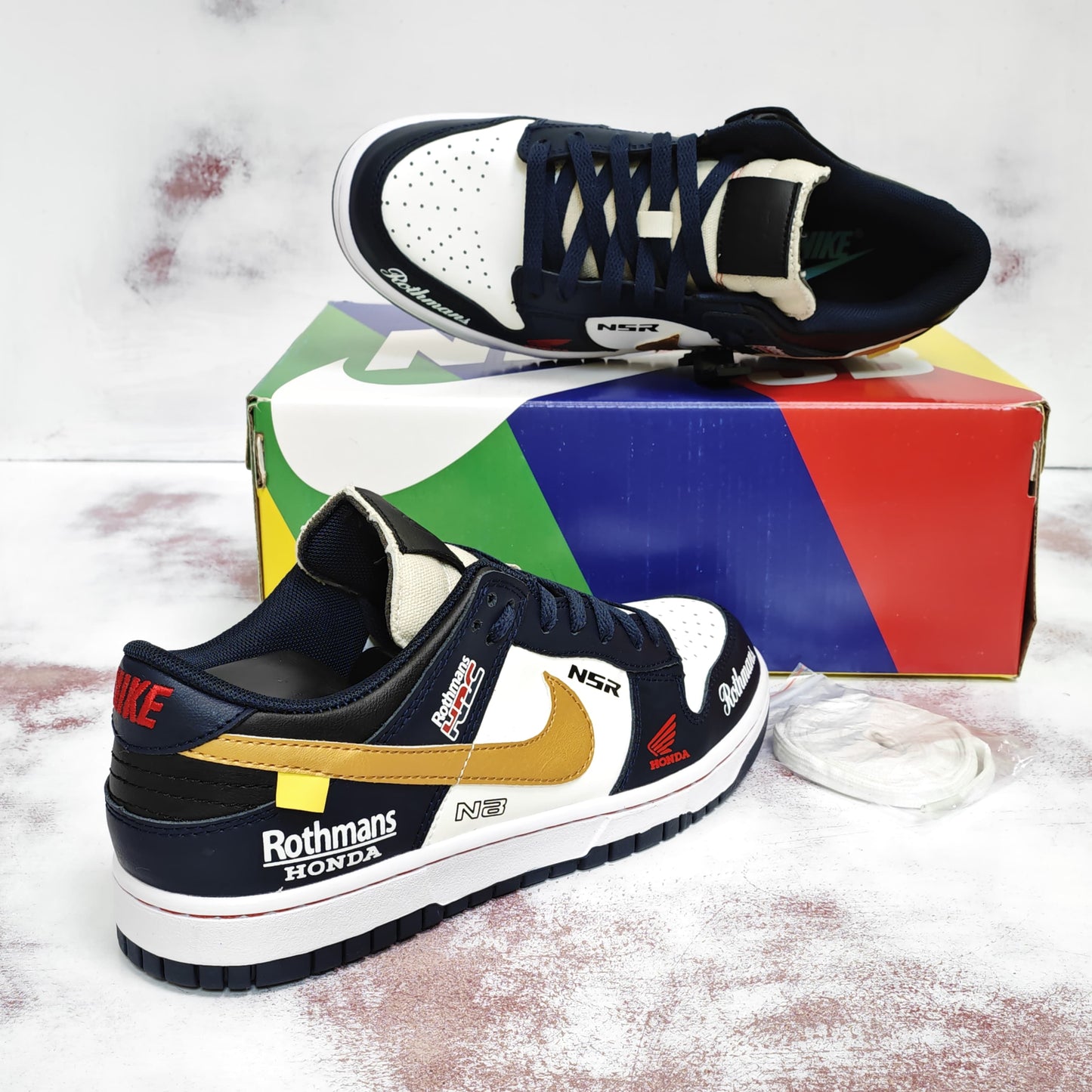 NKE SB DUNK LOW HONDA ROTHMANS