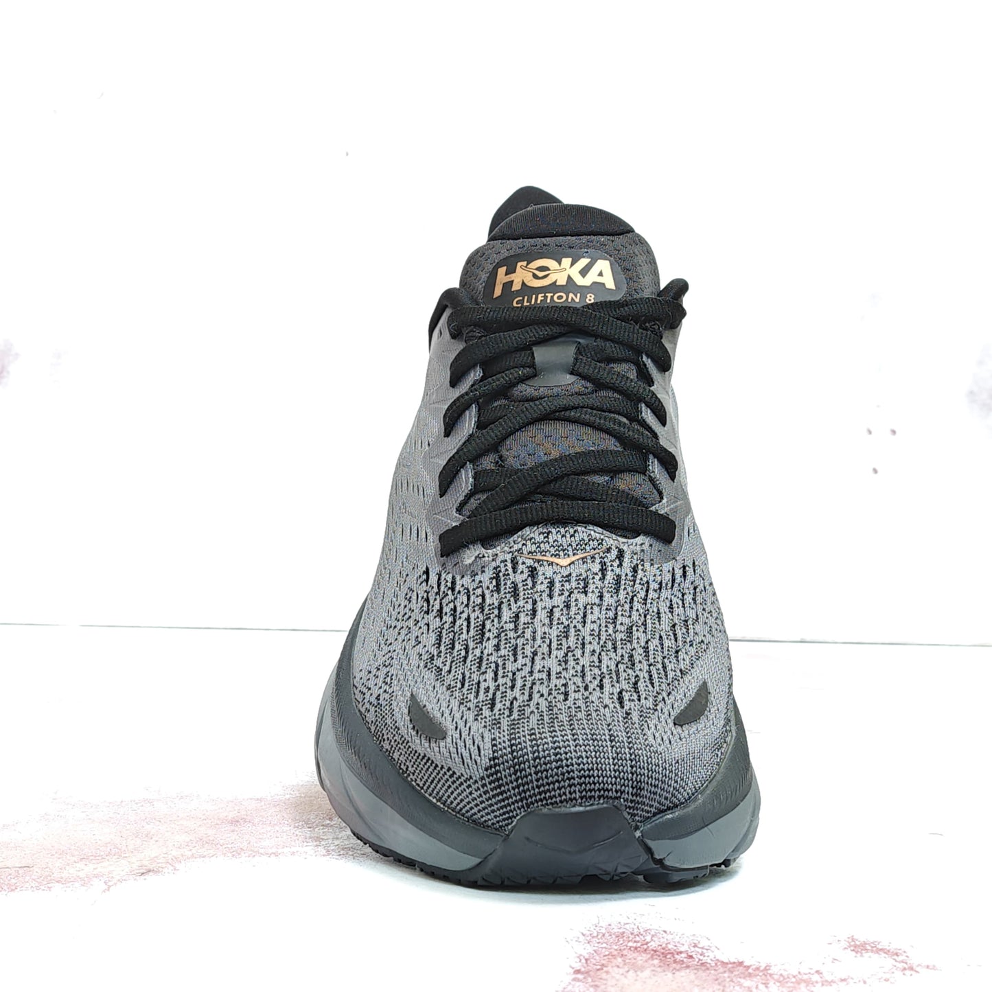 HKA ONE CLIFTON 8 ANTHRACITE GREY RUNNING