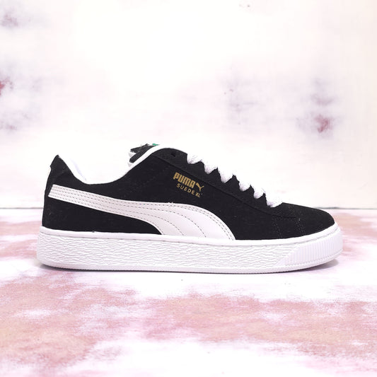 PMA SUEDE XLG BLACK & WHITE