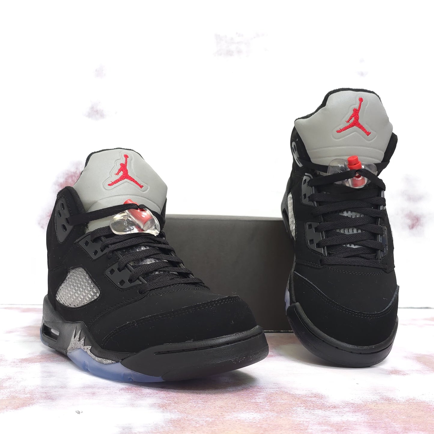 JRDN RETRO 5 BLACK METALLIC