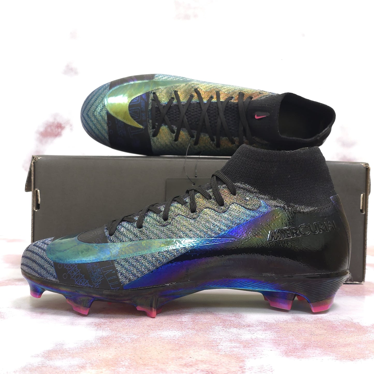 NKE TACOS MERCURIAL SUPERFLY 10 IRIDISCENT