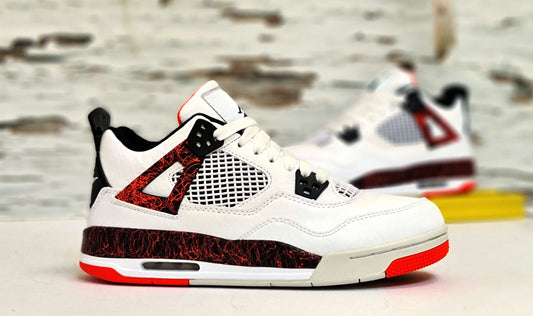 JRDN RETRO 4 AIR FLIGHT HOT LAVA