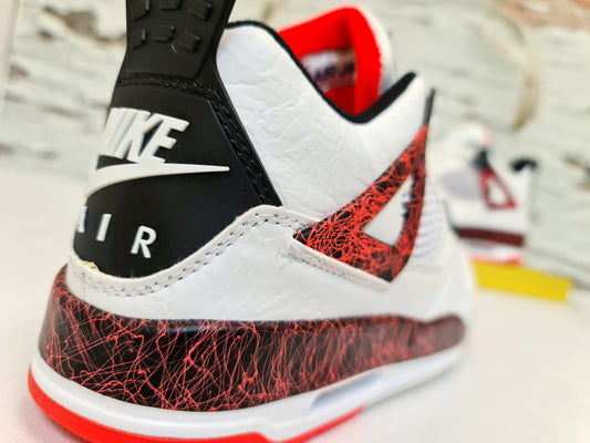 JRDN RETRO 4 AIR FLIGHT HOT LAVA