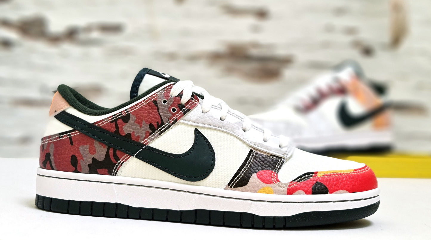 NKE DUNK SB LOW  MULTI CAMO