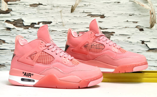 JRDN RETRO 4 OFF WHITE PINK