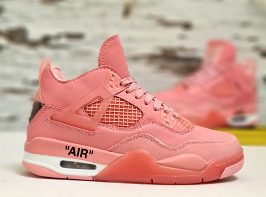 JRDN RETRO 4 OFF WHITE PINK