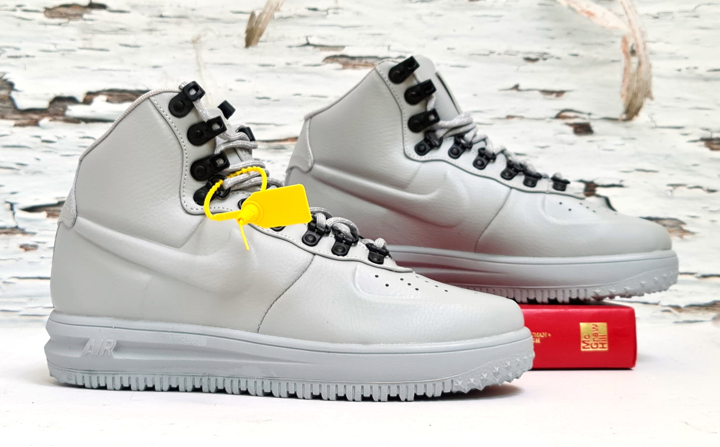 NKE LUNAR FORCE 1 DUCKBOOT TRIPLE GREY tetetenis