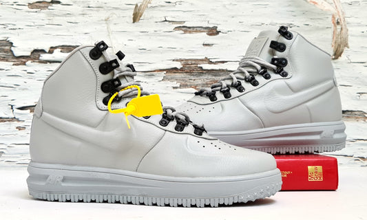 NKE LUNAR FORCE 1 DUCKBOOT TRIPLE GREY