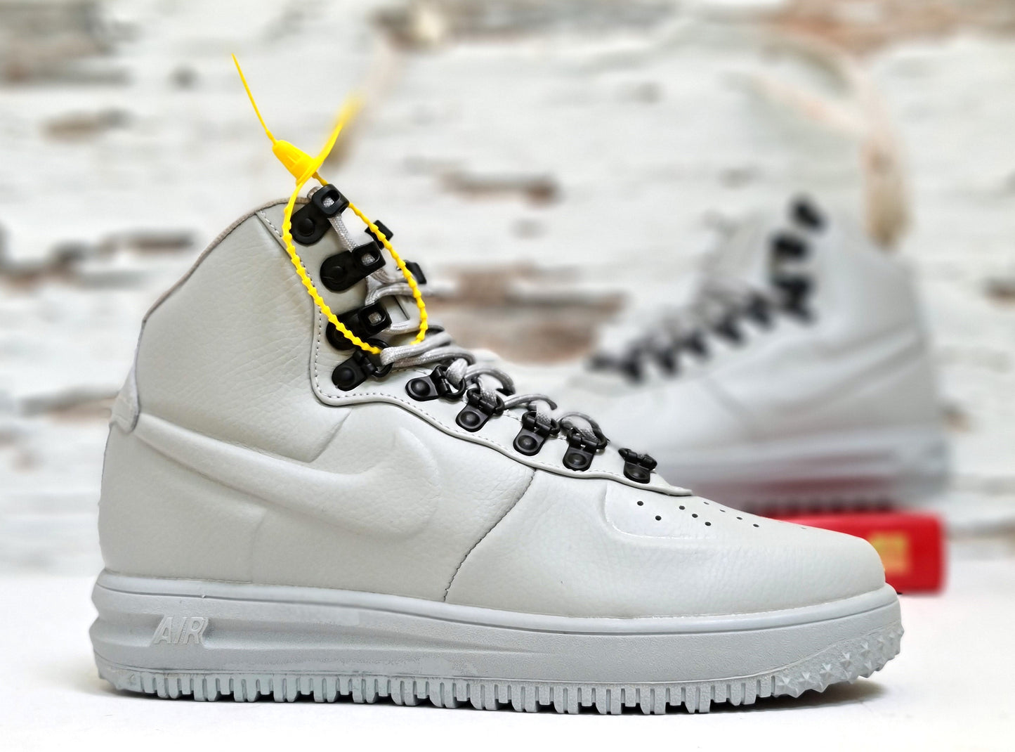 NKE LUNAR FORCE 1 DUCKBOOT TRIPLE GREY