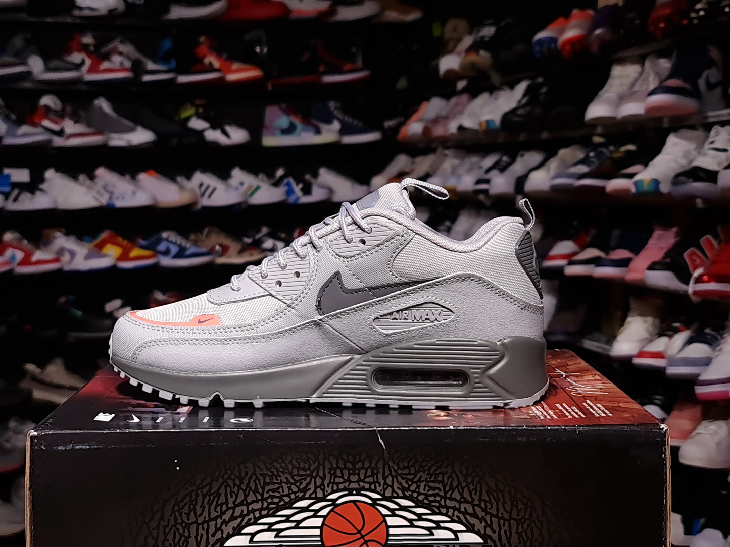 NKE AIRMAX 90 CARGO WOLF GREY