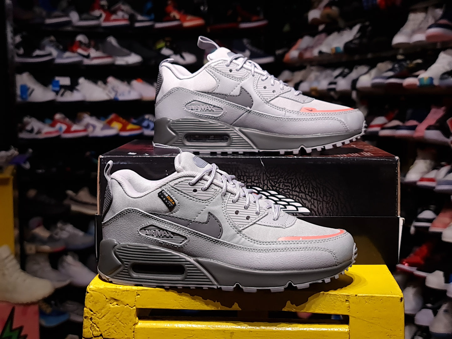 NKE AIRMAX 90 CARGO WOLF GREY