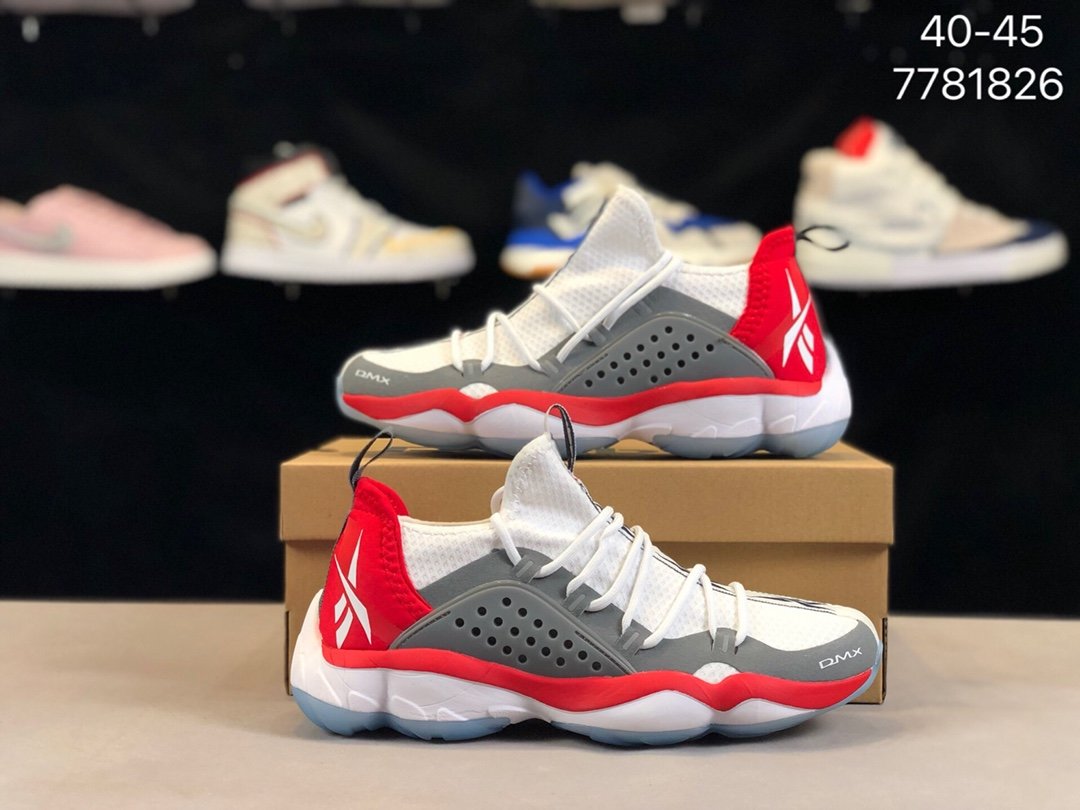 RBK DMX FUSION 2 GRAY RED