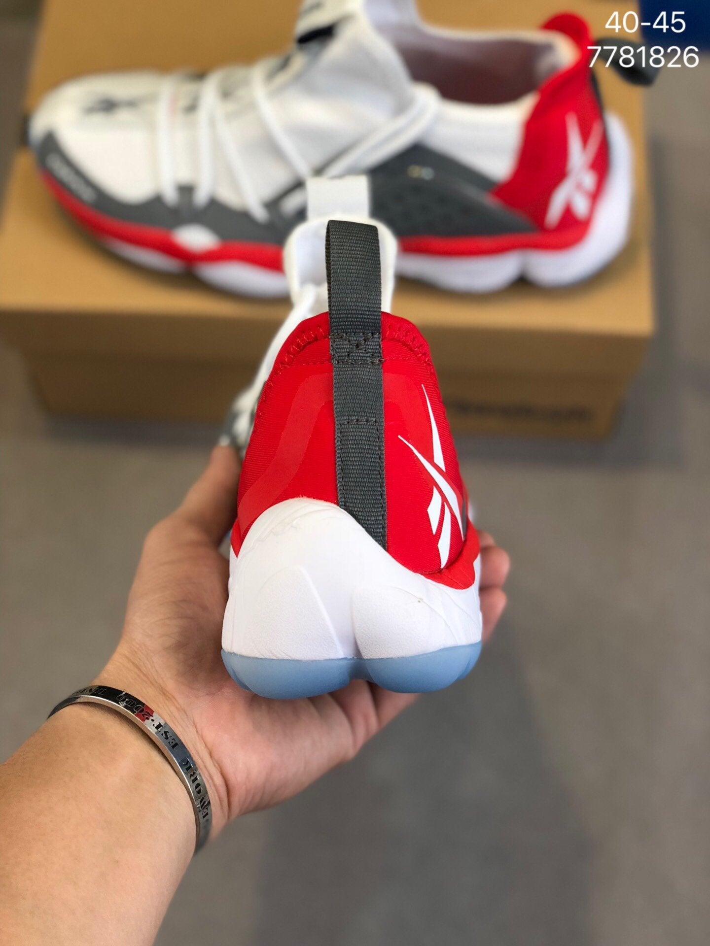 RBK DMX FUSION 2 GRAY RED