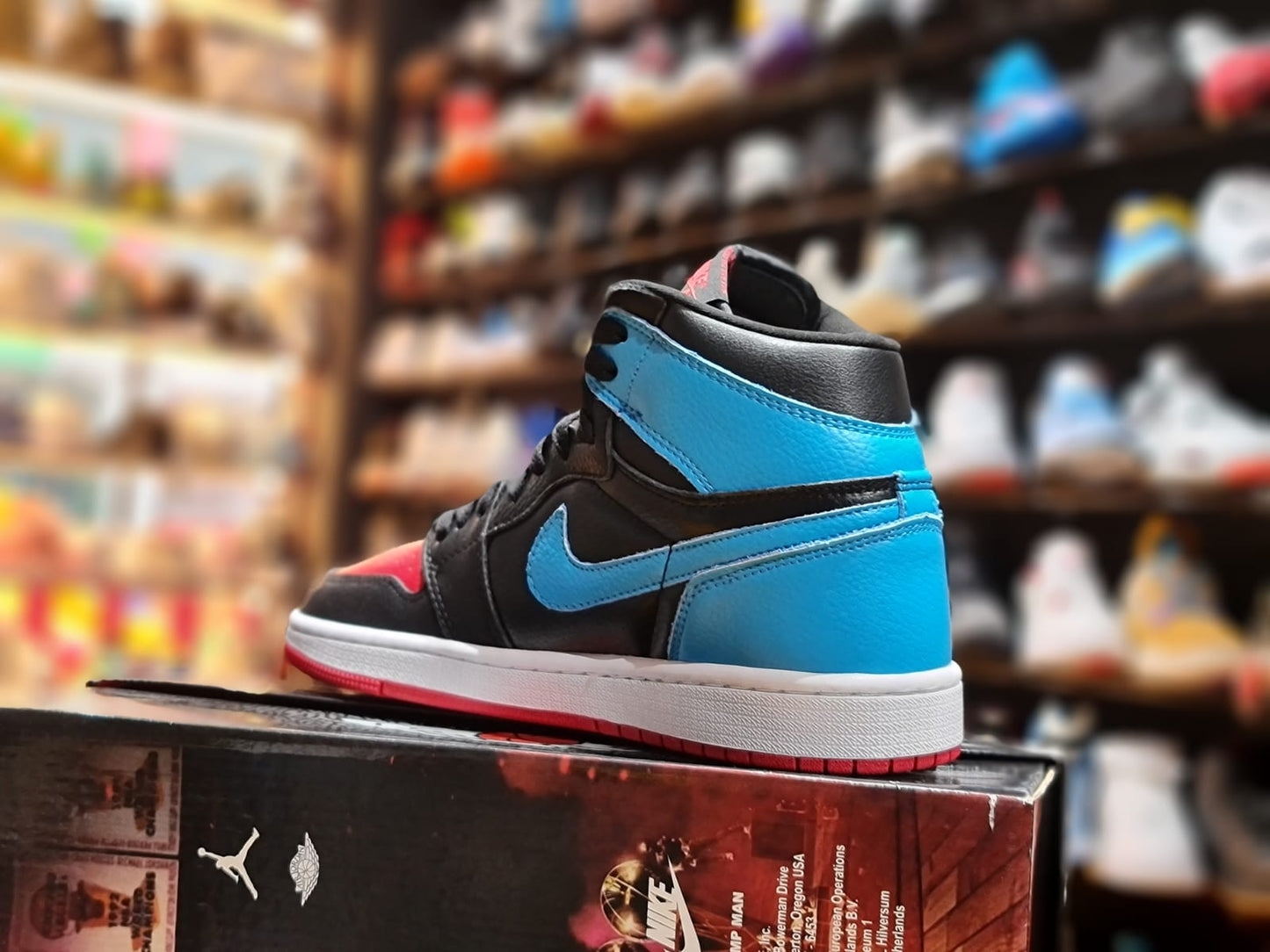 NKE RETRO 1 UNC TO CHICAGO FEARLESS