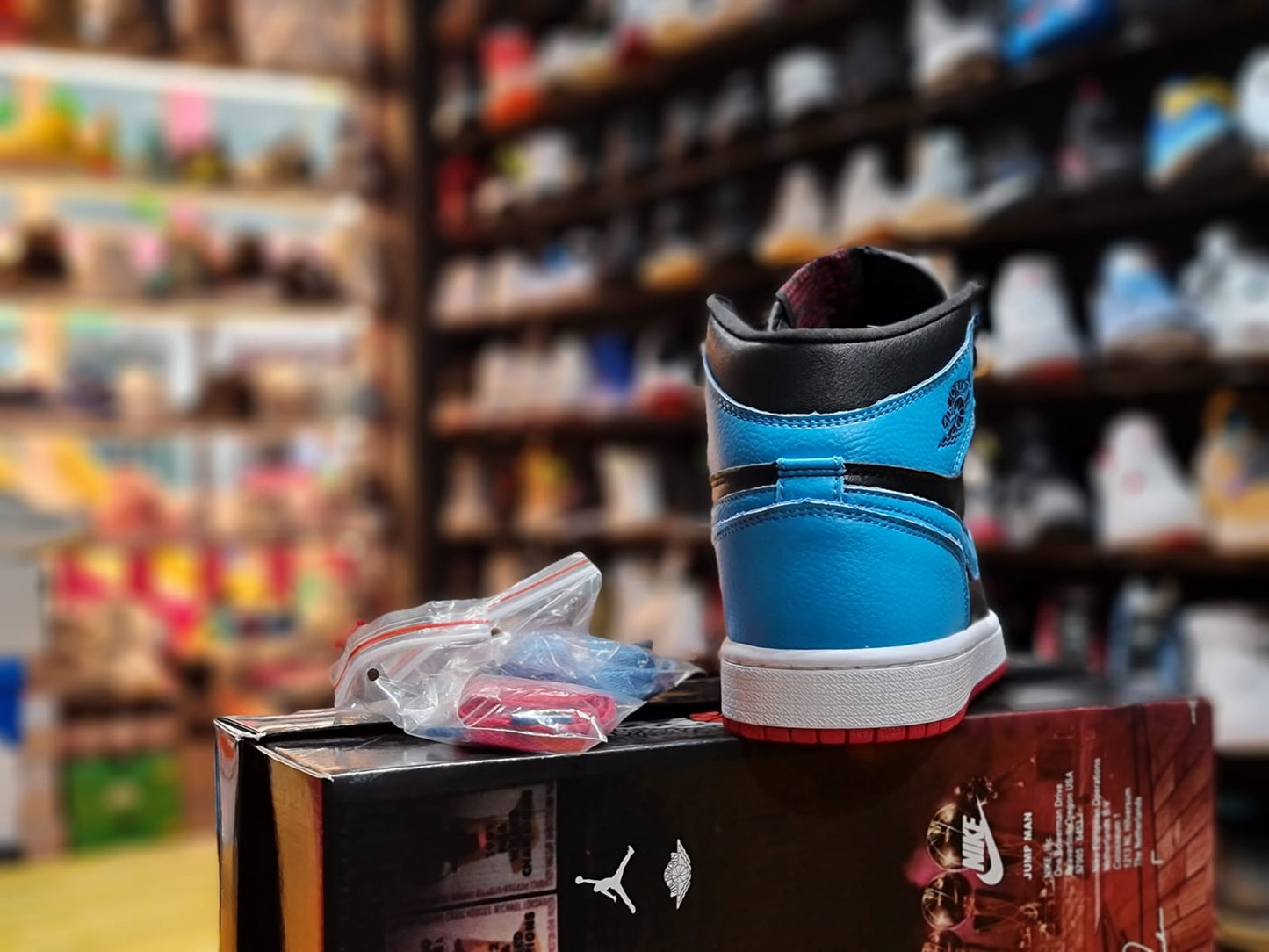 NKE RETRO 1 UNC TO CHICAGO FEARLESS