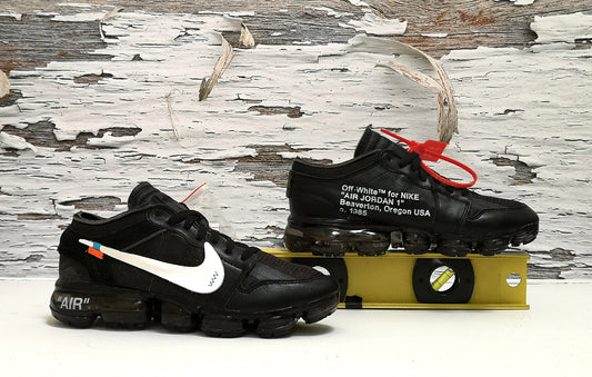 JRDN VAPORMAX OFF-WHITE BLACK