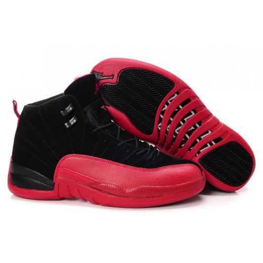 JRDN  RETRO 12 FLU GAME BLACK RED