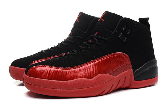 JRDN  RETRO 12 FLU GAME BLACK RED